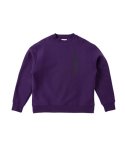 画像2: WILD-CARD SWEAT CREW NECK PURPLE 225-026010 PL AKTR アクター スウェット アウトウエア ウエア  【MEN'S】 (2)