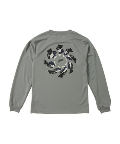 画像1: KIDS TORSION NICK L/S SPORTS TEE GRAY 225-037005 GY GS AKTR アクター ロング　Tシャツ ウエア 秋冬物 【BOY'S】 キッズ アパレル