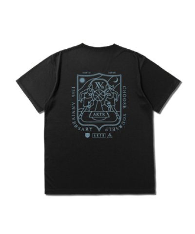 画像1: 15TH ANNIVERSARY SPORTS TEE BLACK 225-041005 BK AKTR アクター Tシャツ ウエア  【MEN'S】