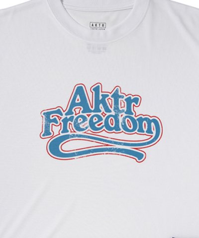画像1: FREEDOM LOGO SPORTS TEE WHITE 225-028005 WH AKTR アクター Tシャツ ウエア  【MEN'S】