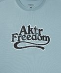 画像2: FREEDOM LOGO SPORTS TEE BLUE 225-028005 BL AKTR アクター Tシャツ ウエア  【MEN'S】 (2)