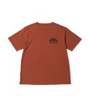 画像2: FREEDOM GRAPHIC LOOSE FIT T/C TEE RED 225-029005 RD AKTR アクター Tシャツ ウエア  【MEN'S】 (2)