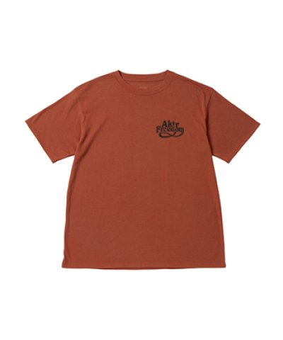 画像1: FREEDOM GRAPHIC LOOSE FIT T/C TEE RED 225-029005 RD AKTR アクター Tシャツ ウエア  【MEN'S】