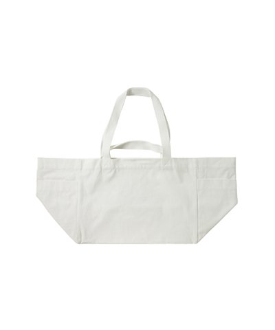 画像1: FREEDOM LOGO BIG TOTE BAG WHITE 225-032022 WH TOTBG AKTR アクター バッグ