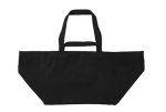 画像2: FREEDOM LOGO BIG TOTE BAG BLACK 225-032022 BK TOTBG AKTR アクター バッグ (2)