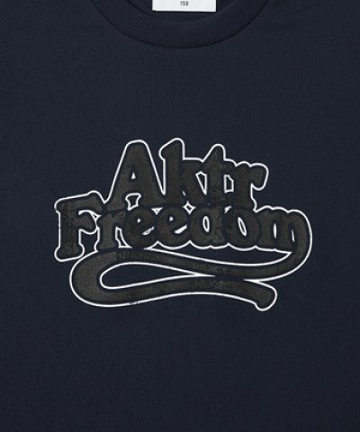 画像1: KIDS FREEDOM LOGO SPORTS TEE NAVY 225-034005 NV GS AKTR アクター Tシャツ ウエア  【BOY'S】 キッズ アパレル