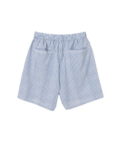 画像1: KIDS FREEDOM STRIPE SHRT WD PNTS BLUE 225-036002 BL GS AKTR アクター Shorts ショーツ バスパン ウエア  【BOY'S】 キッズ アパレル