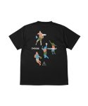 画像2: FREE MOTION SPORTS TEE BLACK 225-001005 BK AKTR アクター Tシャツ ウエア  【MEN'S】 (2)