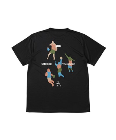 画像1: FREE MOTION SPORTS TEE BLACK 225-001005 BK AKTR アクター Tシャツ ウエア  【MEN'S】