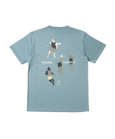 画像1: FREE MOTION SPORTS TEE BLUE 225-001005 BL AKTR アクター Tシャツ ウエア  【MEN'S】