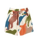 画像2: FREE MOTION 5.5-INCH SHRT WD PNTS ECRU 225-003002 ECRU AKTR アクター Shorts ショーツ バスパン ウエア  【MEN'S】 (2)