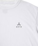 画像2: TRILINE LOOSE FIT T/C TEE WHITE 225-004005 WH AKTR アクター Tシャツ ウエア  【MEN'S】 (2)