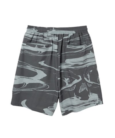 画像1: WILD-CARD 5.5-INCH SHRT WD PNTS GRAY 225-015002 GY AKTR アクター Shorts ショーツ バスパン ウエア  【MEN'S】