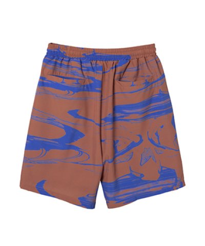 画像1: WILD-CARD 5.5-INCH SHRT WD PNTS RED 225-015002 RD AKTR アクター Shorts ショーツ バスパン ウエア  【MEN'S】