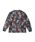 画像2: PLAY CAMO LOOSE FIT L/S SP TEE NAVY 225-019005 NV AKTR アクター ロング Tシャツ ウエア 秋冬物 【MEN'S】 (2)