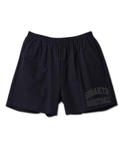 画像1: 68xAKTR ARCH LOGO 6.5INCH SHORTS NAVY 225-043002 NV AKTR アクター Shorts ショーツ バスパン ウエア  【MEN'S】