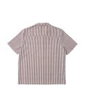 画像2: FREEDOM STRIPE SHIRTS ECRU 225-031010 ECRU AKTR アクター Tシャツ ウエア  【MEN'S】 (2)