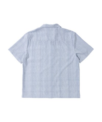 画像1: FREEDOM STRIPE SHIRTS BLUE 225-031010 BL AKTR アクター Tシャツ ウエア  【MEN'S】