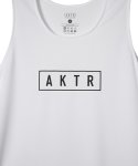 画像2: BASIC AKTR LOGO TANK WHITE 525-003001 WH AKTR アクター ノースリーブ タンクトップ ウエア  【MEN'S】 (2)