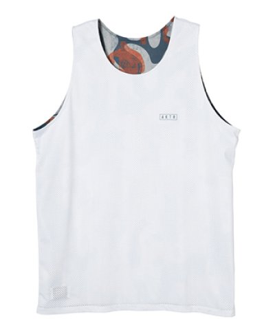 画像1: PLAY CAMO REVERSIBLE TANK NAVYxWHITE 225-011001 NVxWH AKTR アクター ノースリーブ タンクトップ ウエア  【MEN'S】