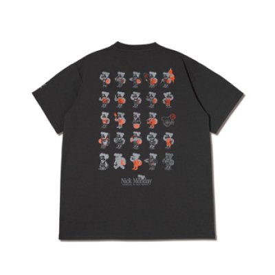 画像1: NICK CHRONICLE SPORTS TEE  CHARCOAL  GRAY 126-004005 GY AKTR アクター Tシャツ ウエア  【MEN'S】