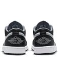 画像3: Air Jordan 1 Low Blk/Wht/M.Gry 553558-040 Jordan ジョーダン シューズ   【海外取寄】 (3)