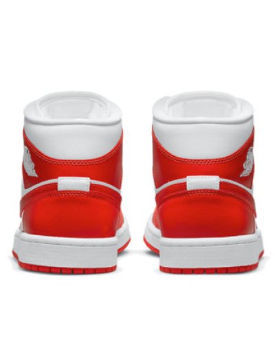 画像2: Wmns Air Jordan 1 Mid "Syracuse" Wht/Hot Orange BQ6472-116  Jordan ジョーダン シューズ   【海外取寄】【WOMEN'S】