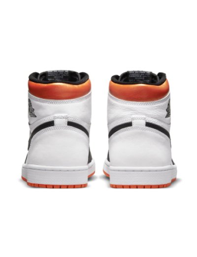 画像2: Air Jordan 1 High Retro OG "Electro Orange" Wht/Electro Orange/Blk 575441-180 Jordan ジョーダン シューズ   【海外取寄】【GS】キッズ