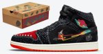 画像3: Air Jordan 1 Mid "Siempre Famillia" Blk/Sail-Roma Green/Chile Red DN4904-001 Jordan ジョーダン シューズ   【海外取寄】 (3)