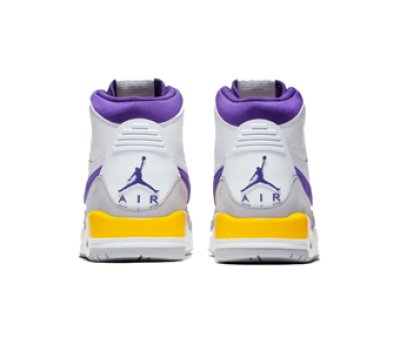 画像2: Air Jordan Legacy 312  Lackers Wht/Purp/Yel AV3922-157 Jordan ジョーダン シューズ   【海外取寄】