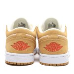 画像3: Wmns Air Jordan 1 Low SE BEIGE/ORANGE DH7820-700 Jordan ジョーダン シューズ   【海外取寄】【WOMEN'S】 (3)