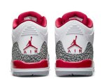 画像3: Air Jordan 3 Retro GS Cardinal Red Wht/Red 398614-126 Jordan ジョーダン カーディナル・レッド シューズ   【海外取寄】【GS】キッズ (3)