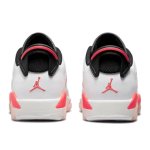 画像3: Air Jordan 6 Retro Low BG "Infrared23" Wht/Infrared 23 768878-102 Jordan ジョーダン ローカット　インフラ シューズ   【海外取寄】【GS】キッズ (3)