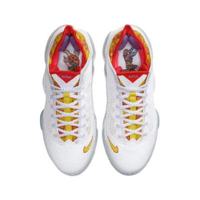 Lebron 19 Low EP Magic Fruity Pebbles Wht/Red DQ8343-100 Nike