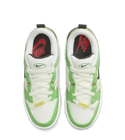 画像2: WMS Dunk Low Disrupt 2　Just Do It White/Green DV1491-101 Nike ナイキ ディスラプト シューズ   【海外取寄】【WOMEN'S】