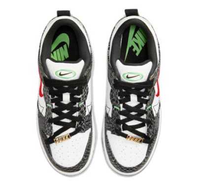 画像2: WMS Dunk Low Disrupt 2　Just Do It White/Black/Green DV1490-161 Nike ナイキ ディスラプト シューズ   【海外取寄】【WOMEN'S】