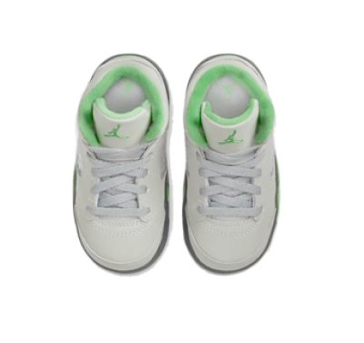 画像2: Air Jordan 5 Retro Green Bean TD Green/Gray/Silver DQ3736-003 Jordan ジョーダン シューズ   【海外取寄】【TD】