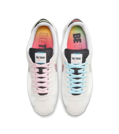 画像2: CORTEZ BE TRUE Summit White/Multi DR5491-100 Nike ナイキ ビー トゥルー シューズ   【海外取寄】