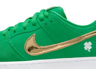 画像2: SB Dunk Low Pro　Shamrock Green/Gold Gum BQ6817-303 Nike ナイキ シャムロック シューズ   【海外取寄】