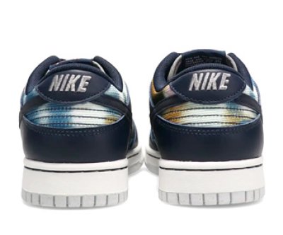 画像2: Dunk Low Retro PRM Graffiti Navy/Yelow DM0108-400 Nike ナイキ グラフィティー シューズ   【海外取寄】