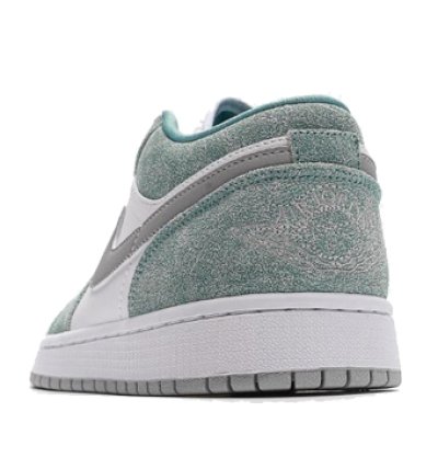 画像2: Air Jordan 1 Low SE White/Emerald DN3705-301 Jordan ジョーダン スウェード シューズ   【海外取寄】