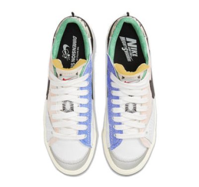 画像2: Blazer Low '77 Jumbo White/Black DX6059-101 Nike ナイキ マイティスウォシャーズ シューズ   【海外取寄】