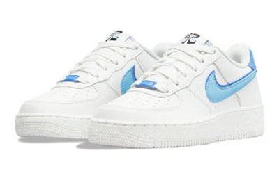 画像2: Air Force 1 Low  LV8 GS Sail/Royal/U.Blue DQ0359-100 Nike ナイキ シューズ   【海外取寄】【GS】キッズ