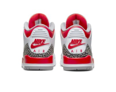 画像2: AIR JORDAN 3 RETRO  White/Fire Red Cement DN3707-160 Jordan ジョーダン シューズ   【海外取寄】