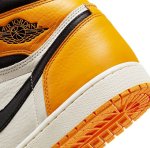 画像3: Air Jordan 1 High Retro OG Yellow Toe Taxi/Black-Sail 555088-711 Jordan ジョーダン シューズ   【海外取寄】 (3)