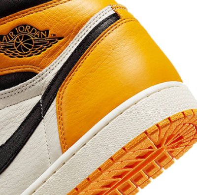 画像2: Air Jordan 1 High Retro OG Yellow Toe Taxi/Black-Sail 555088-711 Jordan ジョーダン シューズ   【海外取寄】