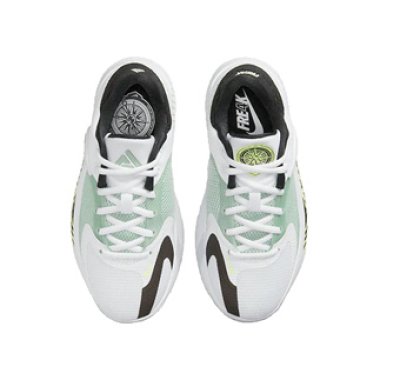 画像2: Zoom Freak 4 GS White/Green DQ0553-100 Nike ナイキ フリーク シューズ   【海外取寄】【GS】キッズ