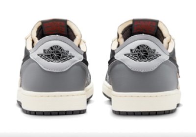 画像2: Air Jordan 1 Low Retro OG Ex Black/Fire Red-Dark Smoke Grey DV0982-006 Jordan ジョーダン シューズ   【海外取寄】