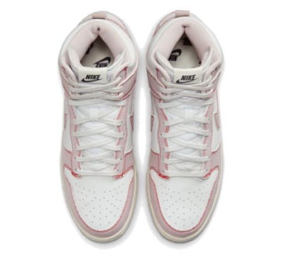 画像2: Dunk high 1985 Barely Rose Denim DQ8799-100 Nike ナイキ ダンク デニム シューズ   【海外取寄】