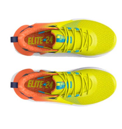 画像2: UA FLOW FUTR X 2 E24 Panic Orange / Yellow 3026811-800 UnderArmour アンダーアーマー シューズ   【海外取寄】